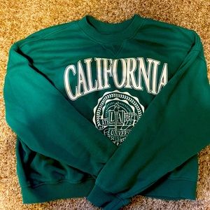 Cropped crew neck, XL, H & M, fits like a normal medium